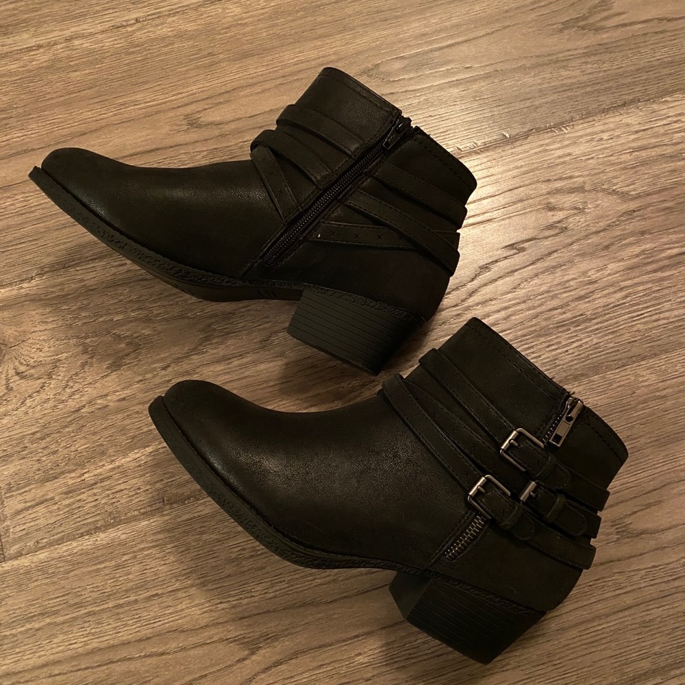 Black booties
